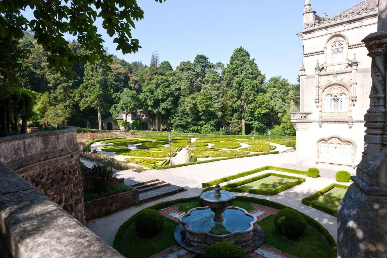 Palace Hotel Do Bussaco Лузу Экстерьер фото The gardens of the Pousada de Óbidos