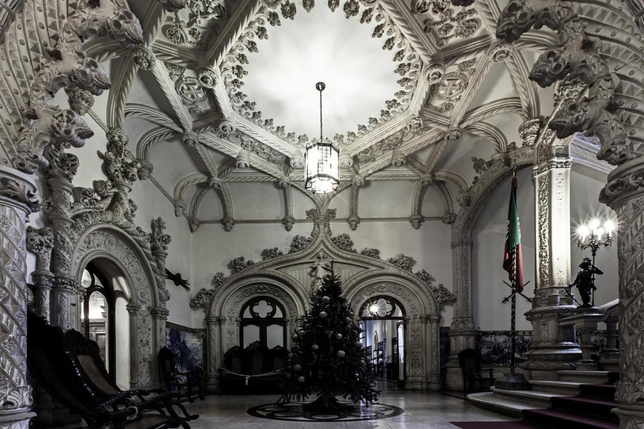 Palace Hotel Do Bussaco Лузу Экстерьер фото The interior of the palace